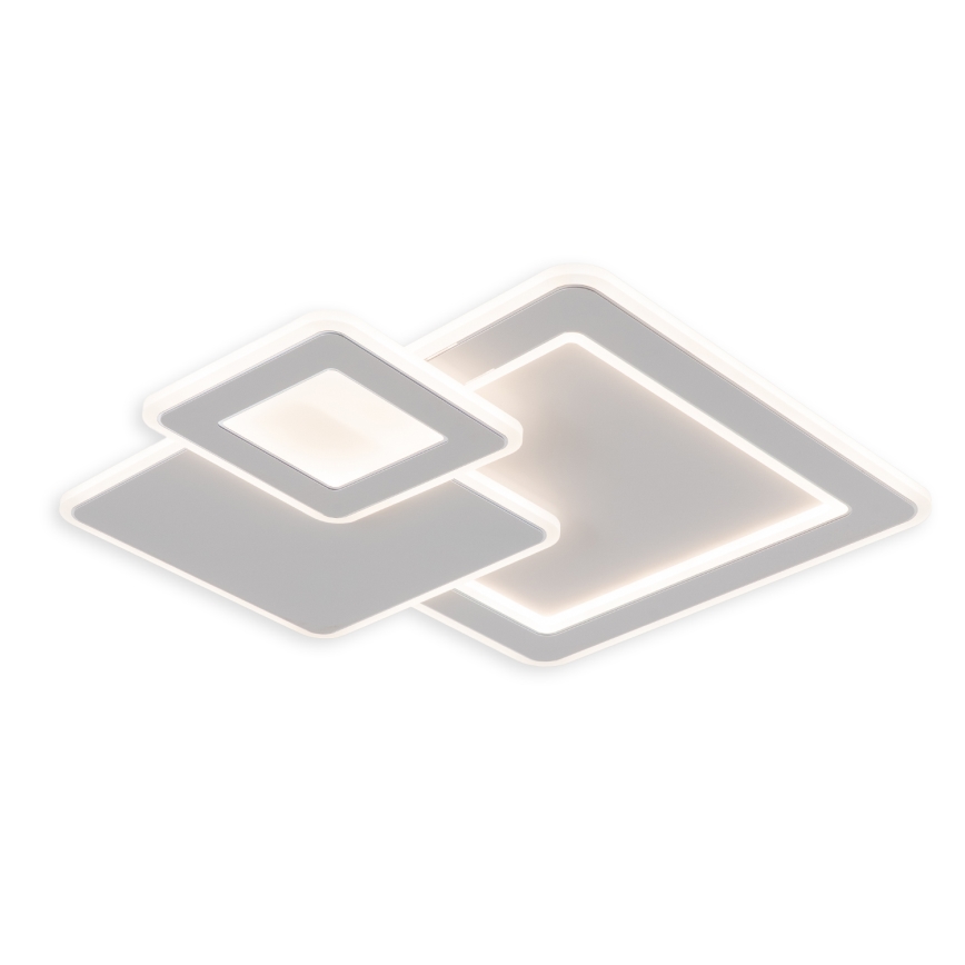 Brilagi - Dimmable LED Ceiling Light MODERN LED/93W/230V 3000-6000K 48,5x48,5 cm + Remote Control