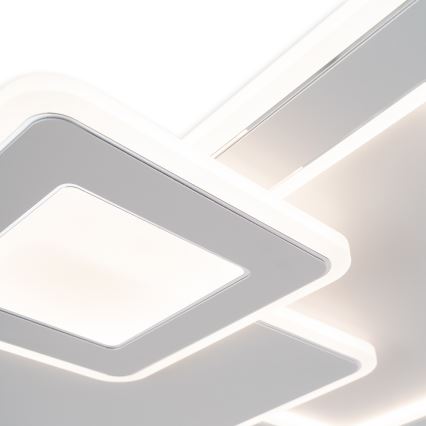 Brilagi - Dimmable LED Ceiling Light MODERN LED/93W/230V 3000-6000K 48,5x48,5 cm + Remote Control