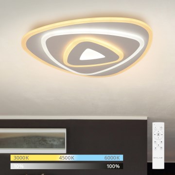 Brilagi - Dimmable LED Ceiling Light MODERN MINI LED/45W/230V 3000-6000K 30x30 cm + Remote Control