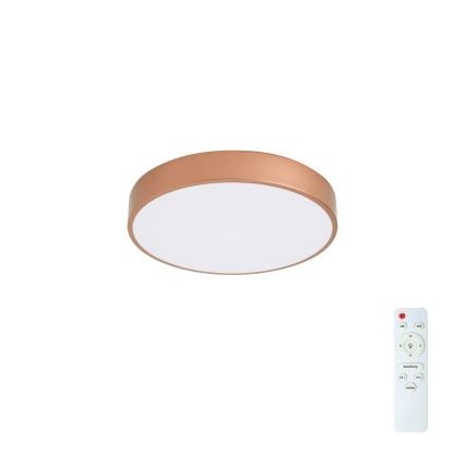 BRILAGI - Dimmable LED Ceiling Light POOL LED/48W/230V 3000-6000K Ø 40 cm bronze + remote control