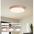 BRILAGI - Dimmable LED Ceiling Light POOL LED/60W/230V 3000-6000K Ø 50 cm Bronze + Remote Control