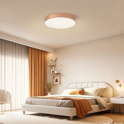 BRILAGI - Dimmable LED Ceiling Light POOL LED/60W/230V 3000-6000K Ø 50 cm Bronze + Remote Control