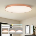 BRILAGI - Dimmable LED ceiling light POOL SMART LED/180W/230V 3000-6000K 120 cm bronze Wi-Fi Tuya + remote control