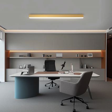 Brilagi - LED Dimmable Ceiling Light SLEEKLINE SMART LED/40W/230V 3000-6000K Wi-Fi Tuya gold + remote control