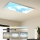Brilagi - Dimmable LED Ceiling Light SLIMFRAME LED/80W/230V 120x60 cm 3000-6000K silver/blue + remote control