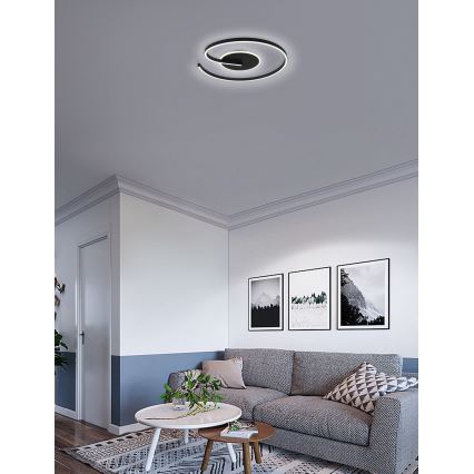 Brilagi - Dimmable SPIRAL LED Ceiling Light LED/56W/230V Ø 50 cm 3000/4000/6000K + Remote control