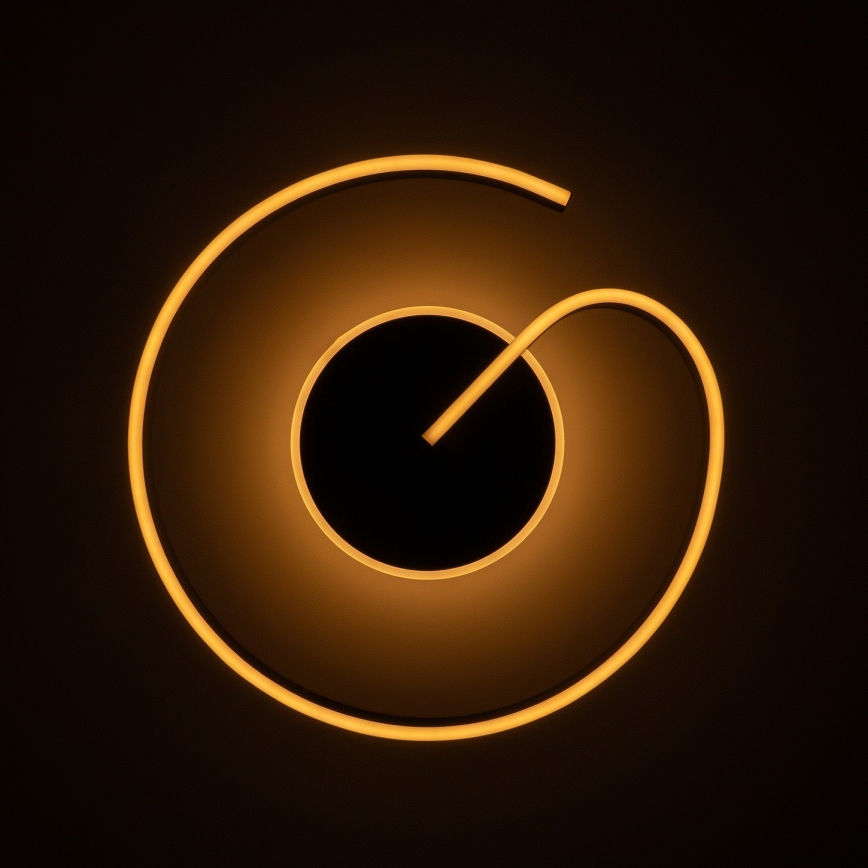 Brilagi - Dimmable SPIRAL LED Ceiling Light LED/56W/230V Ø 50 cm 3000/4000/6000K + Remote control