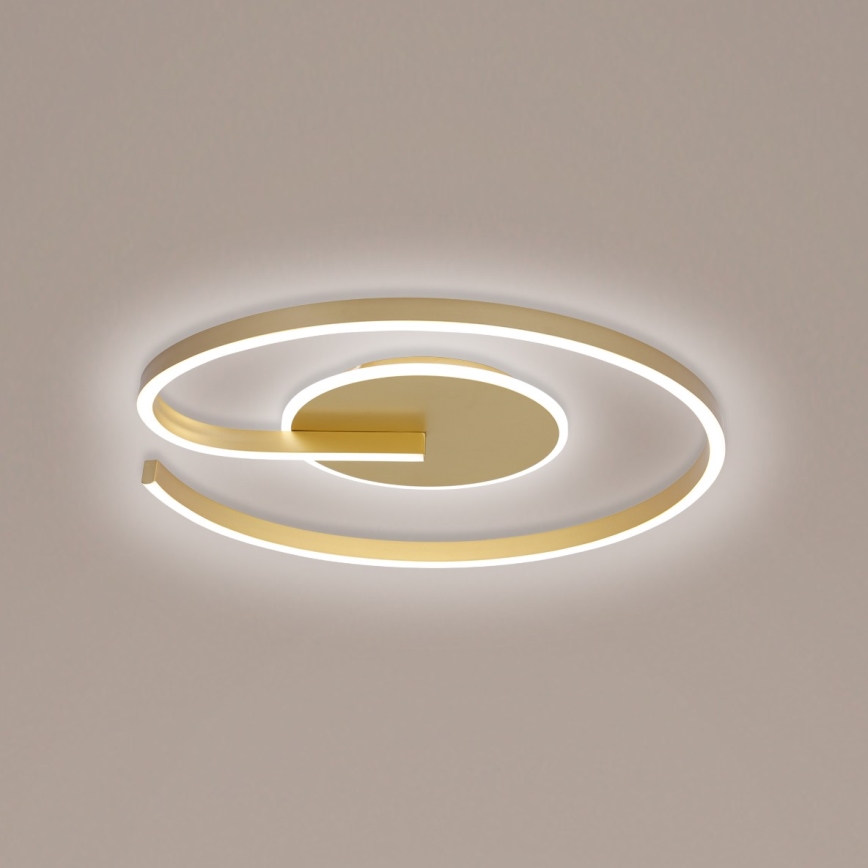 Brilagi - Dimmable LED Ceiling Light SPIRAL LED/56W/230V Ø 50 cm 3000/4000/6000K + remote control