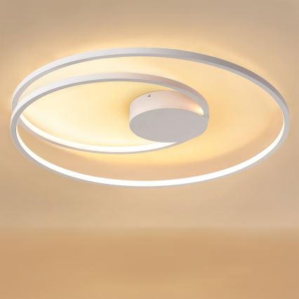 Brilagi - TWISTER Dimmable LED Ceiling Light LED/105W/230V 3000-6000K Ø 100 cm White + Remote Control