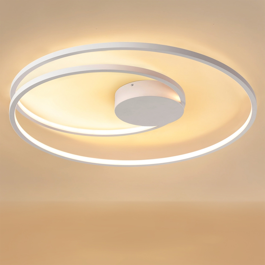 Brilagi - TWISTER Dimmable LED Ceiling Light LED/105W/230V 3000-6000K Ø 100 cm White + Remote Control