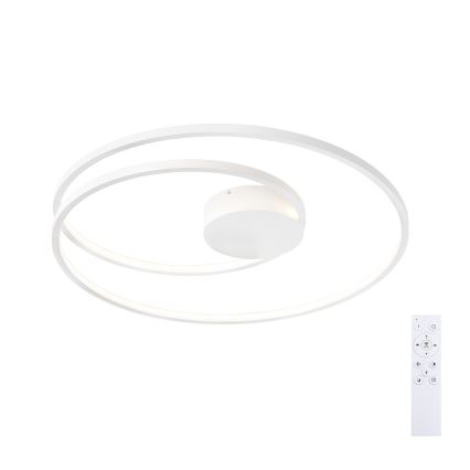 Brilagi - LED Dimmable Ceiling Light TWISTER LED/75W/230V 3000-6000K Ø 70 cm White + Remote Control