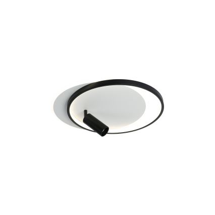 Brilagi - LED Dimmable ceiling light UNITY LED/48W/230V + 1xGU10/3W 3000-6000K 39x45 cm white/black + remote control
