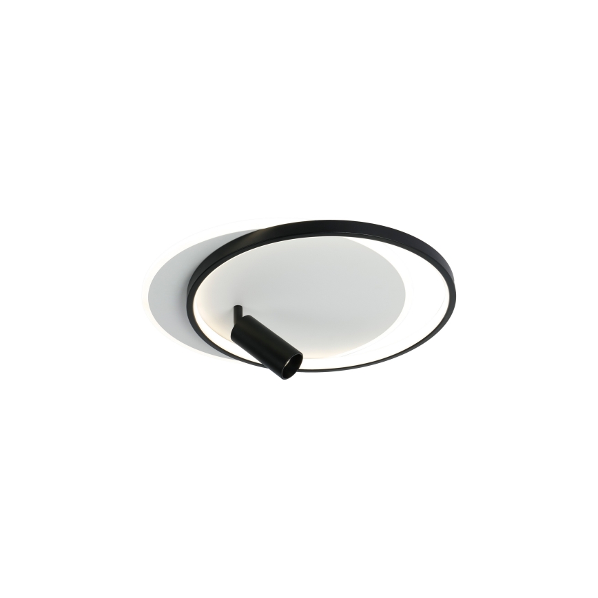 Brilagi - LED Dimmable ceiling light UNITY LED/48W/230V + 1xGU10/3W 3000-6000K 39x45 cm white/black + remote control