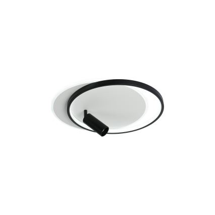 Brilagi - LED Dimmable ceiling light UNITY LED/48W/230V + 1xGU10/3W 3000-6000K 39x45 cm white/black + remote control