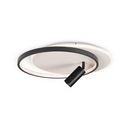 BRILAGI - LED Dimmable ceiling light UNITY LED/48W/230V + 1xGU10/3W 3000-6000K 39x45 cm white/black + remote control