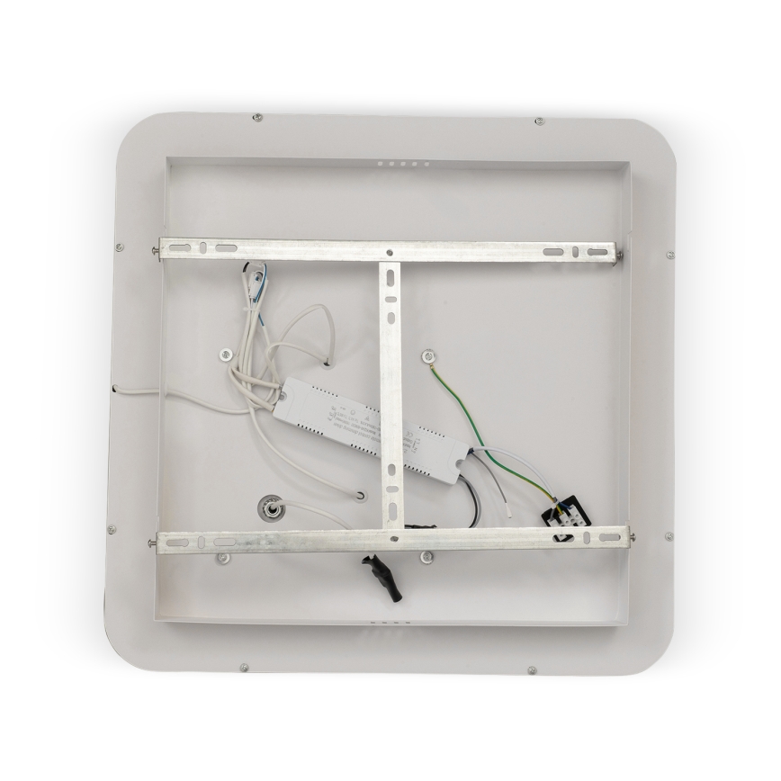 BRILAGI - UNITY LED dimmable ceiling light LED/75W/230V + 1xGU10/3W 3000-6000K 50x50 cm white/black + remote control