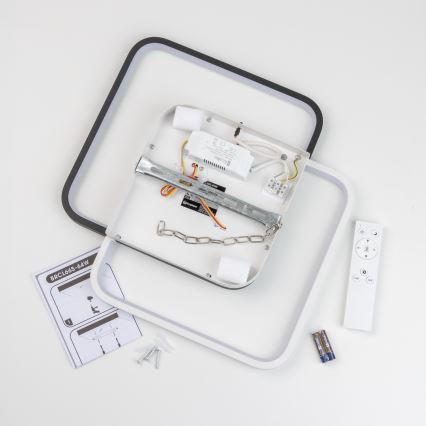 Brilagi - LED Dimmable Ceiling Light VELO LED/64W/230V 48x48 cm 3000-6500K + remote control