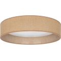 Brilagi - Dimmable LED Ceiling Light VELVET SMART VARI LED/24W/230V 3000-6500K, Ø 45 cm, Beige + Remote Control