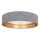 Brilagi - Dimmable LED Ceiling Light VELVET SMARTIX LED/36W/230V 3000-6000K Ø 55 cm gray/gold Wi-Fi Tuya Beacon + remote control