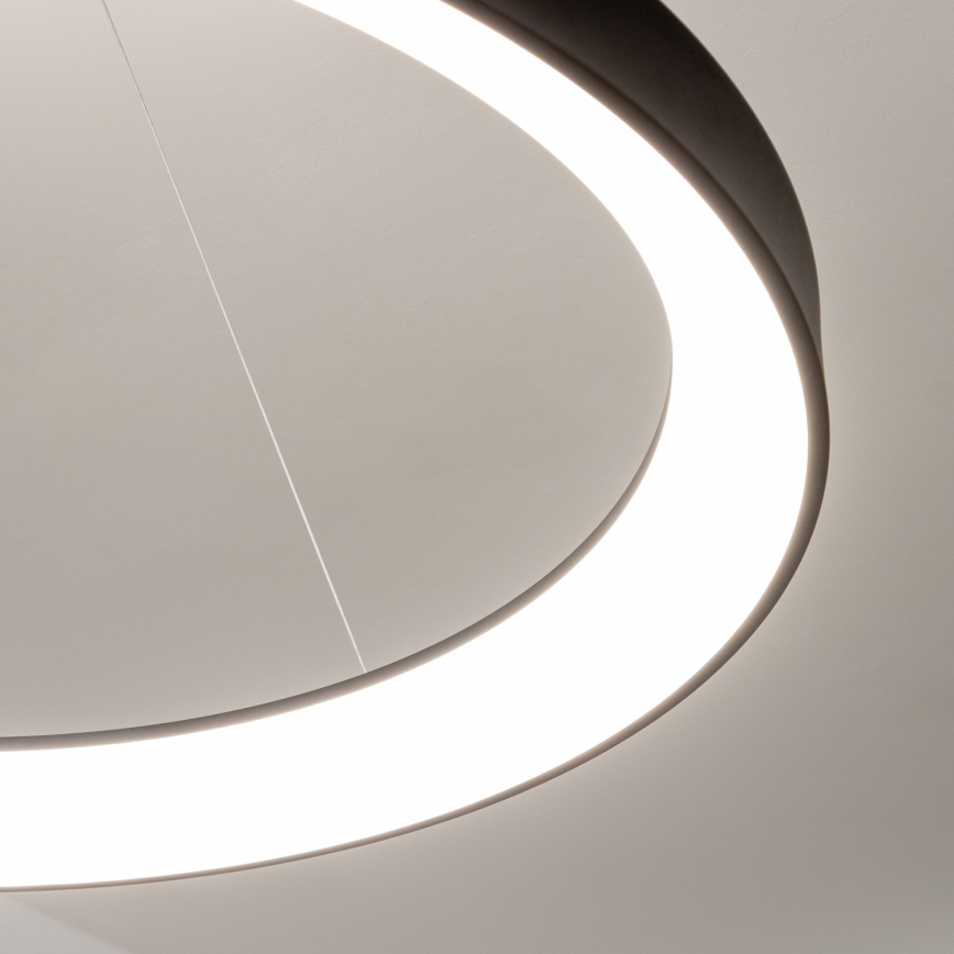 Brilagi - FALCON II Cable‑Suspended Dimmable LED Pendant Light LED/108W/230V 3000–6500K Ø 80 cm Black + Remote Control