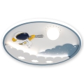 BRILAGI - Dimmable LED children's ceiling light ASTRO LED/43W/230V 3000-6000K Ø 49 cm + remote control