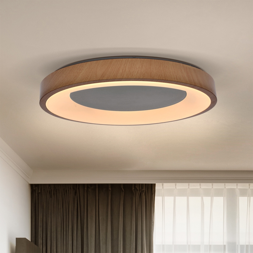 Brilagi - DORIA LED Dimmable Ceiling Light LED/60W/230V 3000-6500K Ø 60 cm + Remote Control
