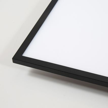 Brilagi - Dimmable SLIMFRAME LED ceiling light LED/58W/230V 120x30 cm 3000-6000K black + remote control