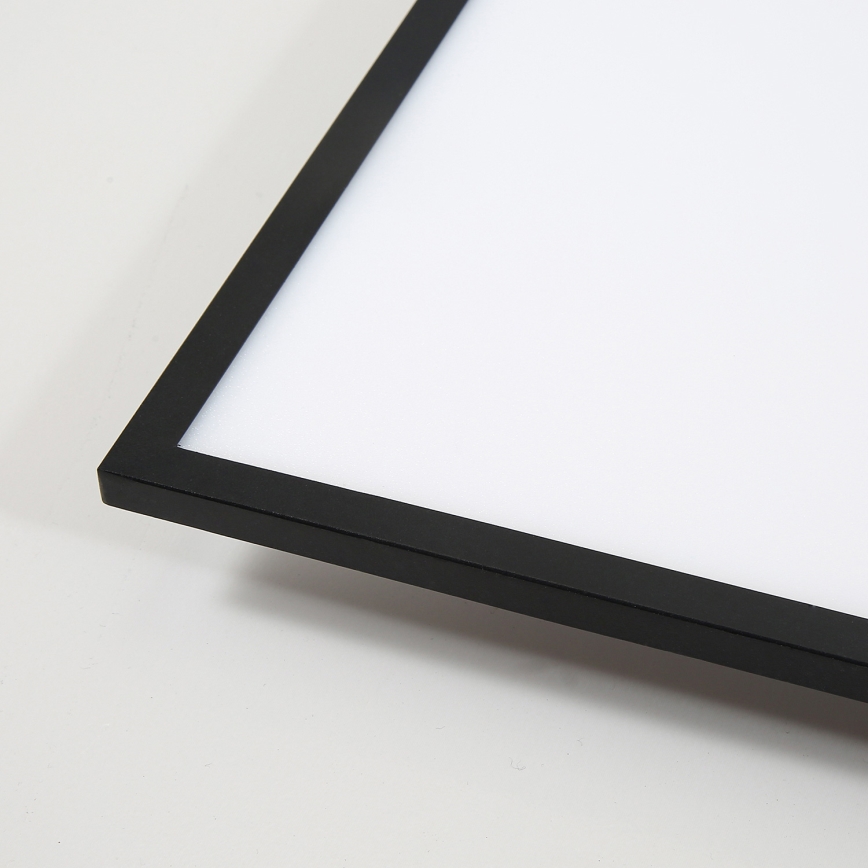 Brilagi - Dimmable SLIMFRAME LED ceiling light LED/58W/230V 120x30 cm 3000-6000K black + remote control