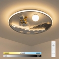 Brilagi - Dimmable LED Kids' Ceiling Light ASTRO 68W/230V 3000-6000K Ø 49 cm + Remote Control