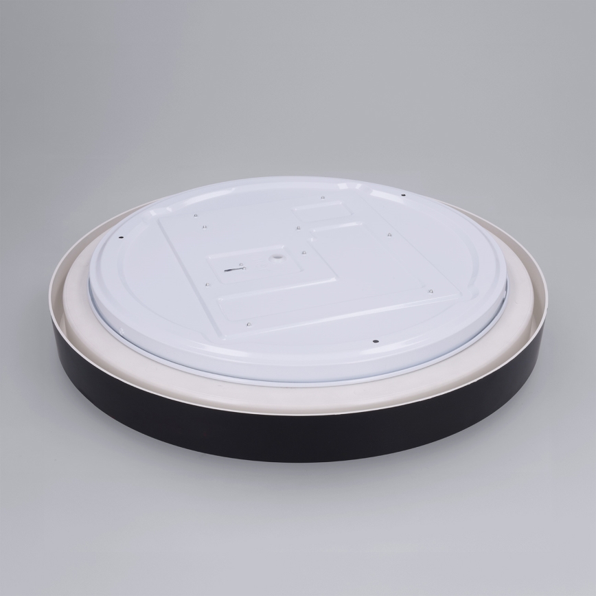 Brilagi - MATTEO LED Dimmable Ceiling Light LED/48W/230V 3000-6500K Ø41 cm Black + Remote Control