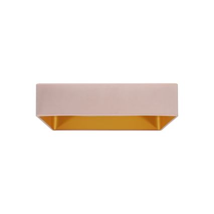 Brilagi - VELVET SQUARE LED Dimmable Ceiling Light LED/24W/230V 43x43 cm 3000/4000/6500K + Remote Control Pink