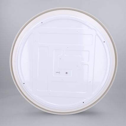 Brilagi - MATTEO Dimmable LED Ceiling Light, 60W/230V, 3000–6500K, Ø 51.5 cm, Taupe + Remote Control