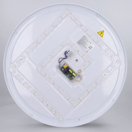 Brilagi - MATTEO Dimmable LED Ceiling Light, 60W/230V, 3000–6500K, Ø 51.5 cm, Taupe + Remote Control