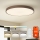 Brilagi - Dimmable LED Luminaire POOL SMART LED/128W/230V Ø 100 cm 3000-6000K Wi-Fi Tuya + Remote Control, Brown
