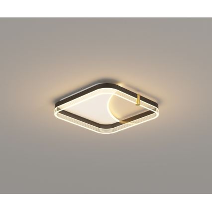 Brilagi - LED Dimmable Ceiling Light SIRELI LED/56W/230V 3000-6000K 40x40 cm + Remote Control