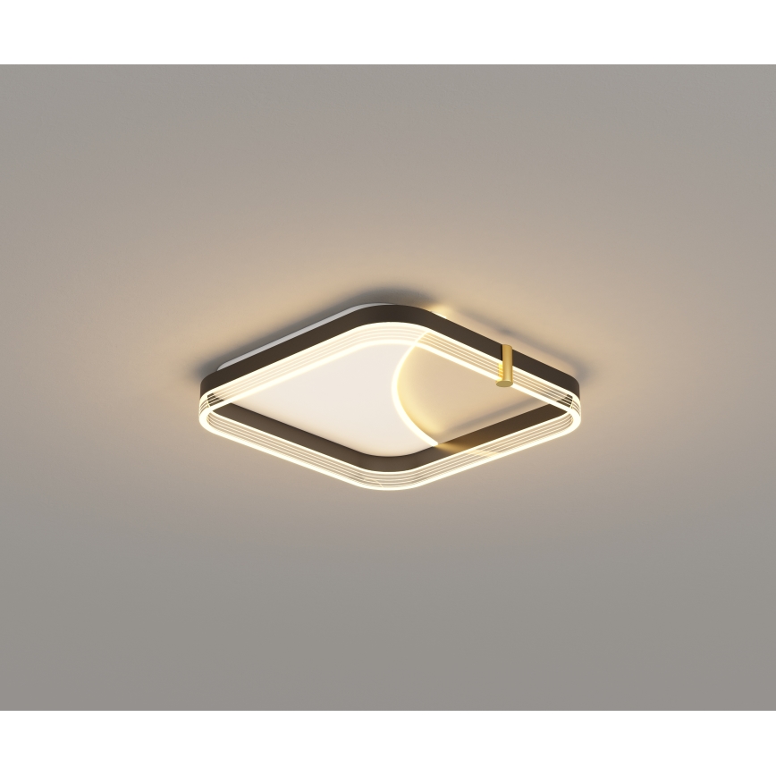 Brilagi - LED Dimmable Ceiling Light SIRELI LED/56W/230V 3000-6000K 40x40 cm + Remote Control