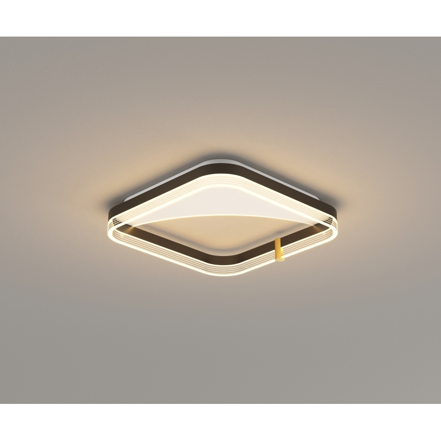 Brilagi - LED Dimmable Ceiling Light SIRELI LED/56W/230V 3000-6000K 40x40 cm + Remote Control