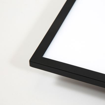 Brilagi - SLIMFRAME Dimmable LED Ceiling Light LED/25W/230V 30x30 cm 3000-6000K Black + Remote Control