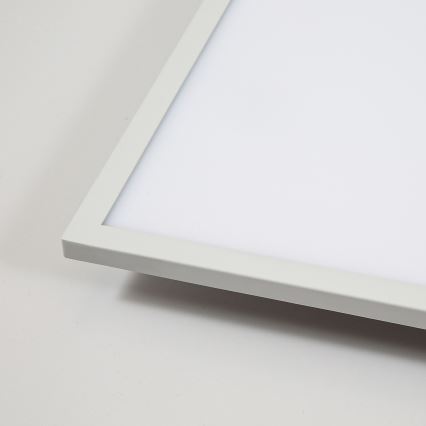 Brilagi - SLIMFRAME LED Dimmable Ceiling Fixture, 58W, 230V, 120 x 30 cm, 3000–6000 K, White + Remote Control