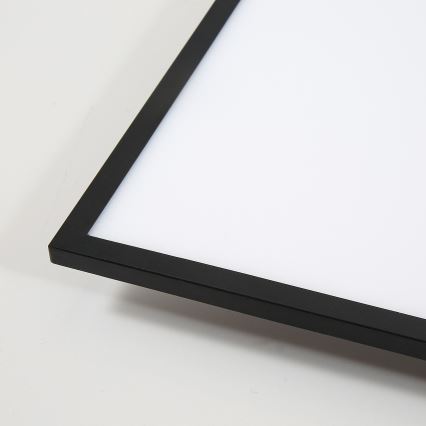 Brilagi - SLIMFRAME Dimmable LED Ceiling Light LED/58W/230V 60x60 cm 3000-6000K Black + Remote Control