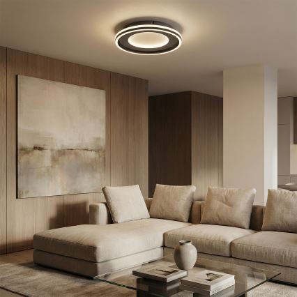 Brilagi - TRIVARO Dimmable LED Ceiling Light 72W/230V 3000–6000K Ø40 cm + Remote Control