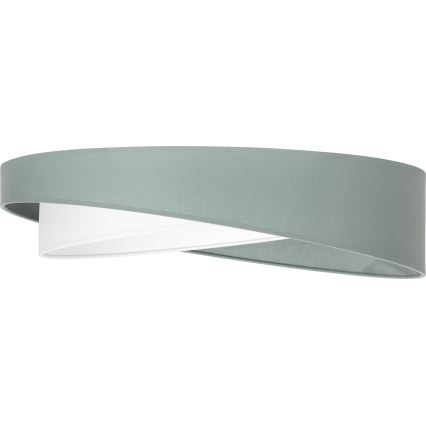 BRILAGI - Dimmable ceiling light VELVET TWIST LED/36W/230V 3000-6000K Ø 65 cm Wi-Fi Tuya Beacon green/white + remote control