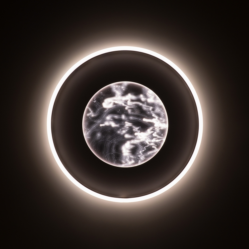 Brilagi - VIRELA Dimmable LED Ceiling Light LED/86W/230V 3000-6000K Ø 50 cm + Remote Control