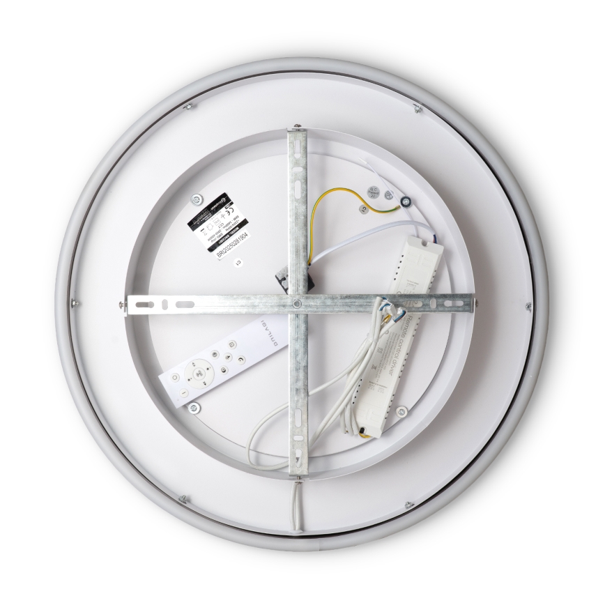 Brilagi - VIRELA Dimmable LED Ceiling Light LED/86W/230V 3000-6000K Ø 50 cm + Remote Control