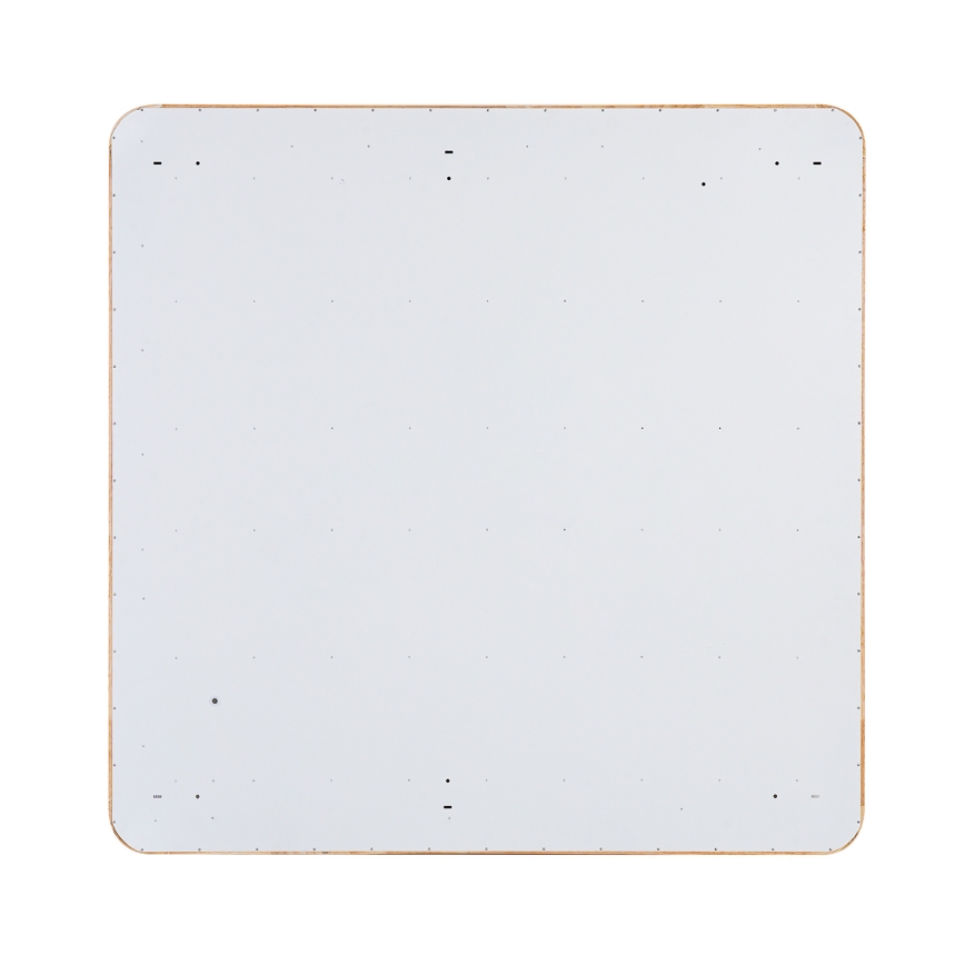 BRILAGI - LED Dimmable Ceiling Light WOODLINE SQUARE LED/180W/230V 3000-6000K Oak 100x100 cm + Remote Control