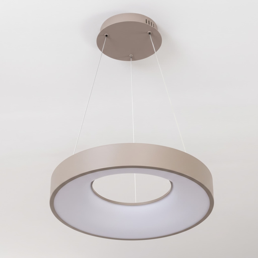 BRILAGI - Dimmable LED pendant suspended on cable FALCON II LED/67W/230V 3000-6500K Ø 40 cm beige + remote control