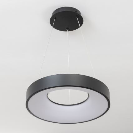 Brilagi - FALCON II Dimmable LED Cable Pendant LED/67W/230V 3000-6500K Ø 40 cm Black + Remote Control
