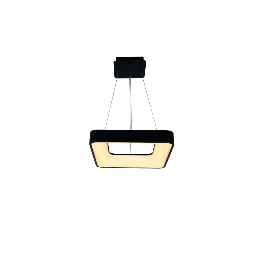 Brilagi - Dimmable LED cable-hung pendant FALCON II LED/80W/230V 3000-6500K 40x40 cm black + remote control