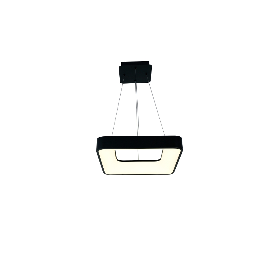 Brilagi - Dimmable LED cable-hung pendant FALCON II LED/80W/230V 3000-6500K 40x40 cm black + remote control