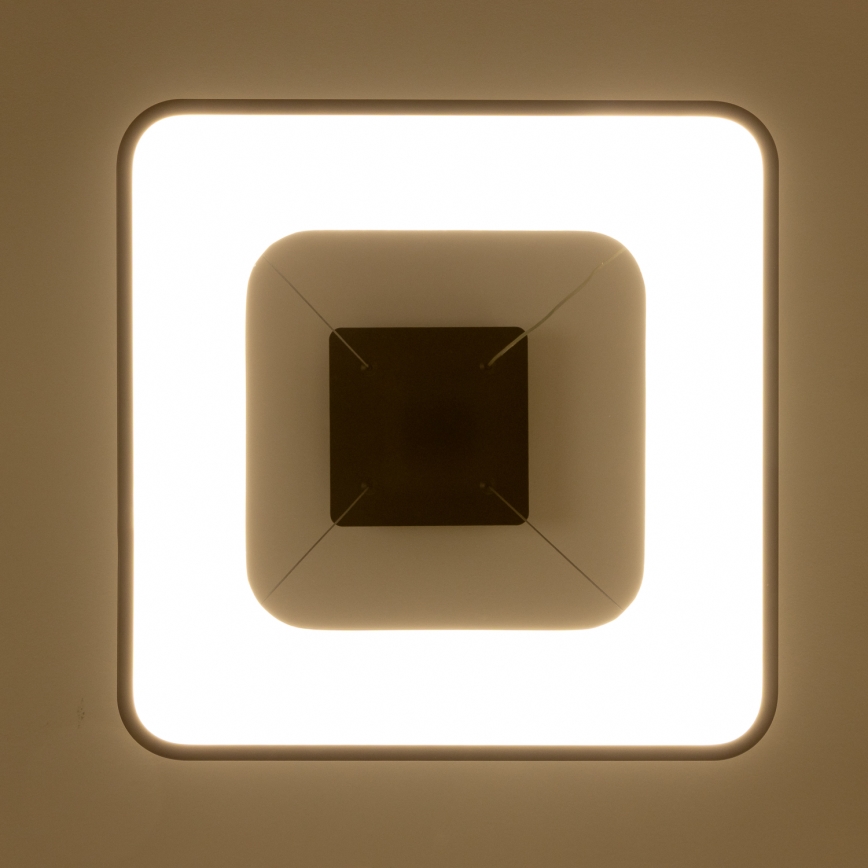 Brilagi - Dimmable LED cable-hung pendant FALCON II LED/80W/230V 3000-6500K 40x40 cm black + remote control